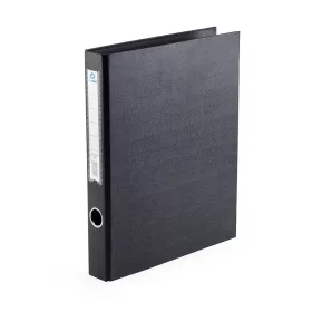   Gyűrűskönyv A4, 3,5cm, 2 gyűrűs PP/PP Bluering® Prémium fekete