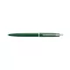 Golyóstoll nyomógombos 0,8mm, műanyag zöld test Blanka K, írásszín zöld