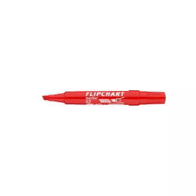 Flipchart marker vízbázisú 1-4mm, vágott Artip 12 piros