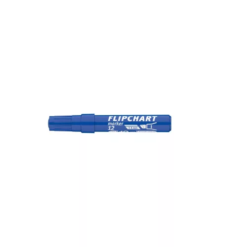 Flipchart marker vízbázisú 1-4mm, vágott Artip 12 kék