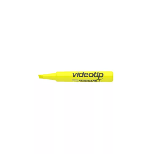 Szövegkiemelő 1-4mm, Videotip Ico sárga