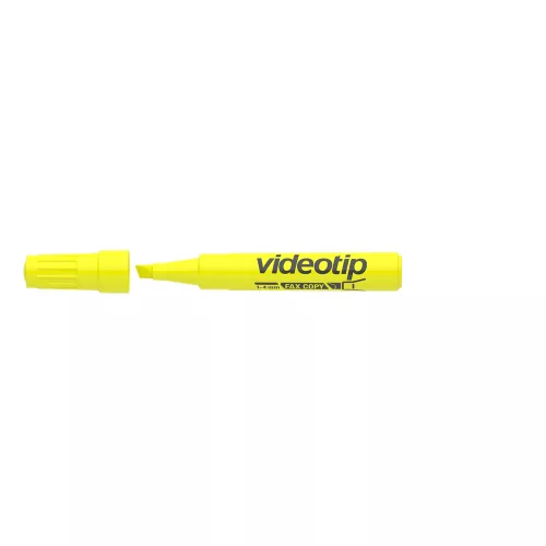 Szövegkiemelő 1-4mm, Videotip Ico sárga