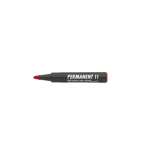 Alkoholos marker 3mm, kerek Ico 11 piros