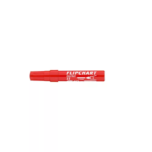 Flipchart marker vízbázisú 3mm, kerek Artip 11 piros