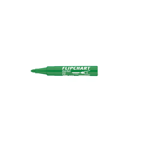 Flipchart marker vízbázisú 3mm, kerek Artip 11 zöld