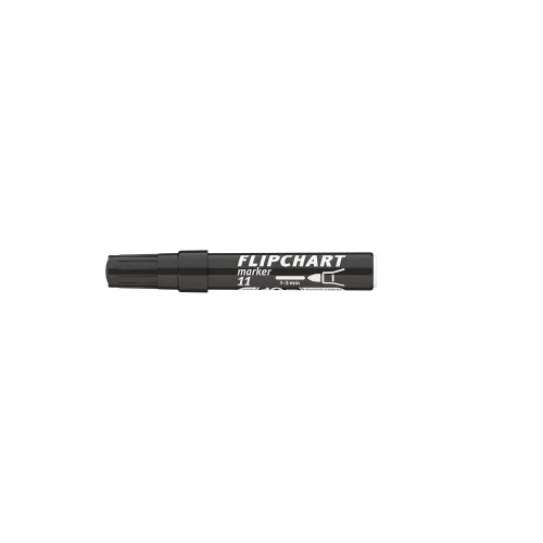 Flipchart marker vízbázisú 3mm, kerek Artip 11 fekete