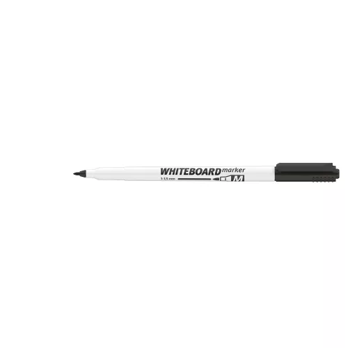 Táblamarker 1-1,5mm, M kerek Ico fekete