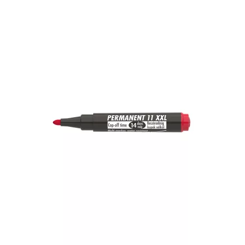 Alkoholos marker 3mm, kerek Ico 11XXL piros