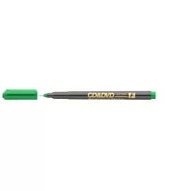 Alkoholos marker 0,5mm, CD/DVD F Ico, zöld