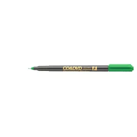 Alkoholos marker 0,5mm, CD/DVD F Ico, zöld