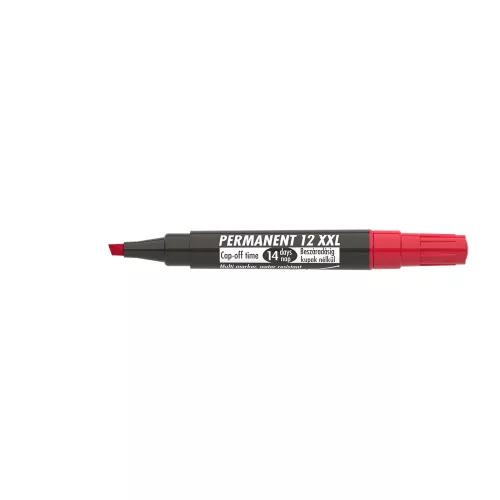 Alkoholos marker 1-4mm, vágott Ico 12XXL piros