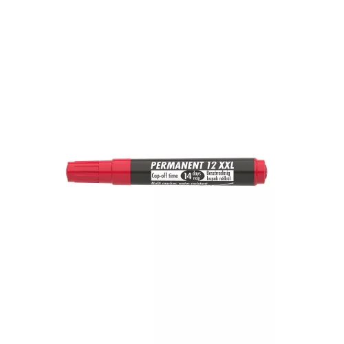 Alkoholos marker 1-4mm, vágott Ico 12XXL piros