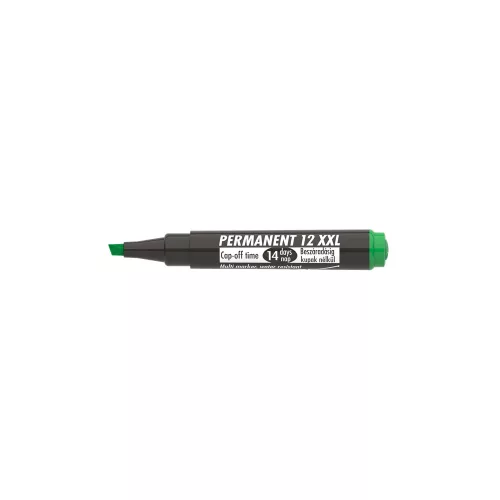 Alkoholos marker 1-4mm, vágott Ico 12XXL zöld