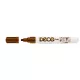 Lakkmarker, decomarker 2-4mm, kerek Ico barna