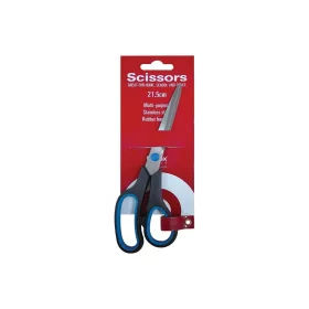 Olló 21,5cm, irodai gumifogós, bliszteres Fornax 9609