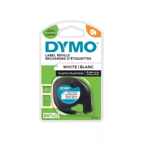   Feliratozógép szalag Dymo Letratag S0721660/59422 12mmx4m ORIGINAL fehér