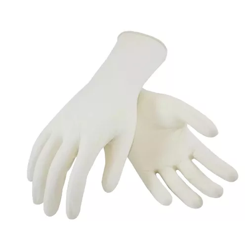 Gumikesztyű latex púderes XL 100 db/doboz GMT Super Gloves fehér