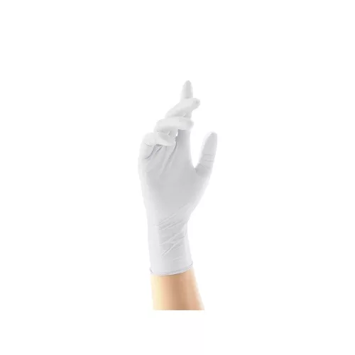 Gumikesztyű latex púderes XL 100 db/doboz GMT Super Gloves fehér