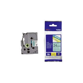   Feliratozógép szalag Brother TZE751 24mmx8m ORIGINAL fekete/zöld