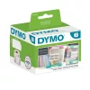 Etikett Dymo LW nyomtatóhoz eltávolítható 32x57mm, 1000 db etikett/doboz, Original, fehér