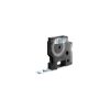 Feliratozógép szalag Dymo D1 S0720500/45010 12mmx7m, ORIGINAL, fekete/víztiszta
