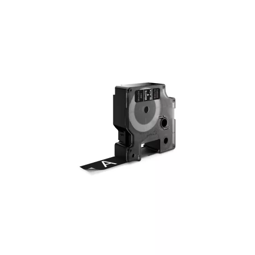 Feliratozógép szalag Dymo D1 S0720910/45811 19mmx7m, ORIGINAL, fehér/fekete