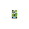 Feliratozógép szalag Dymo D1 S0720930/53713 24mmx7m, ORIGINAL, fekete/fehér