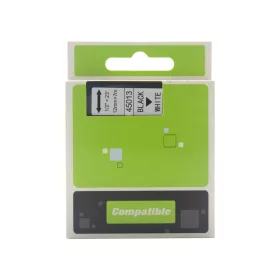   Feliratozógép szalag kompatibilis Dymo D1 S0720530/45013 12mmx7m ECO fekete/fehér