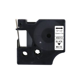   Feliratozógép szalag kompatibilis Dymo D1 S0720530/45013 12mmx7m ECO fekete/fehér