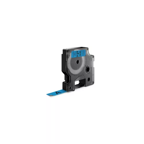 Feliratozógép szalag Dymo D1 S0720560/45016 12mmx7m, ORIGINAL, fekete/kék 