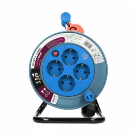 Orno OR-AE-1339/T(GS) 15m-es Kábeldobos Hosszabbító