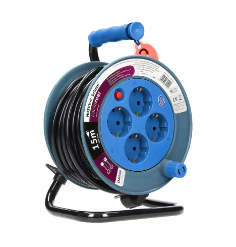 Orno OR-AE-1339/T(GS) 15m-es Kábeldobos Hosszabbító