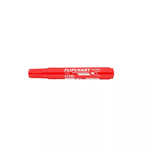 Flipchart marker vízbázisú 1-4mm, vágott Artip 12XXL piros