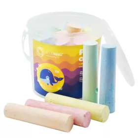 Aszfaltkréta vödrös Bluering® 15 db klf. szín, 