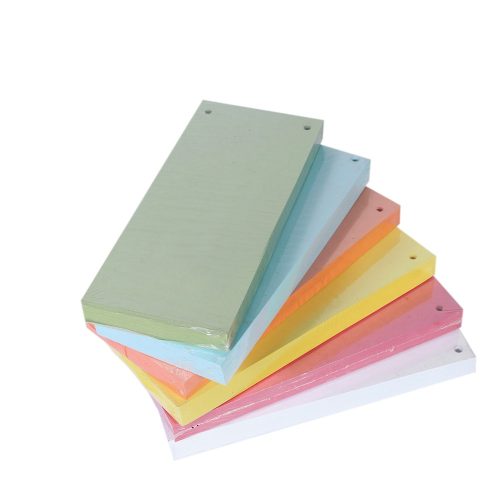 Elválasztócsík, karton 190g. 10,5x24cm, 100 db/csomag, Bluering® kék