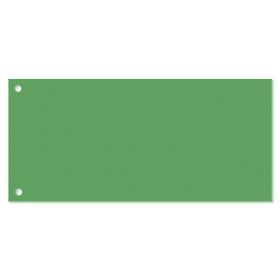   Elválasztócsík, karton 190g. 10,5x24cm, 100 db/csomag, Bluering® zöld