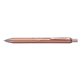  Rollertoll 0,35mm, fém rosegold test, Pentel Energel BL407PG-A, írásszín kék