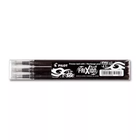   Rollertoll betét golyóméret 0,7mm, 3 db/csom Pilot Frixion Ball/Clicker, írásszín fekete