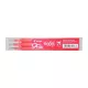 Rollertoll betét golyóméret 0,7mm, 3 db/csom Pilot Frixion Ball/Clicker, írásszín piros