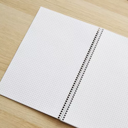 Spirálfüzet A4, 70lap Bluering® kockás