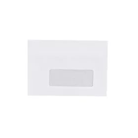   Boríték LC/6 öntapadó bélésnyomott jobb ablakos 35x90mm 114x162mm J28A20 Bluering® fehér