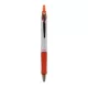 Golyóstoll nyomógombos piros test Acroball fém klip Pilot, írásszín piros