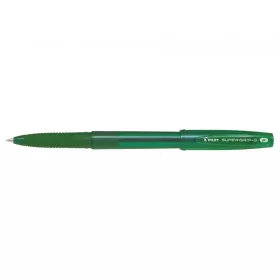   Golyóstoll 0,7 kupakos F Super Grip G Pilot, írásszín zöld
