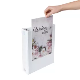   Gyűrűskönyv panorámás A4, 5cm, 4 gyűrűs Bluering® fehér