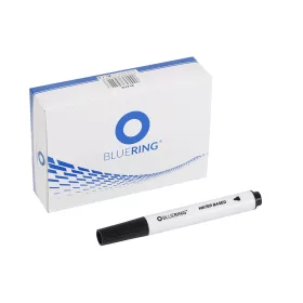   Flipchart marker rostirón vizes kerek végű 3mm, Bluering® fekete