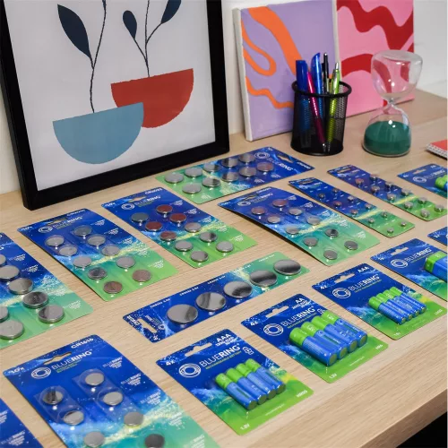 Elem AA ceruza LR6 tartós alkáli 4 db/csomag, Bluering®