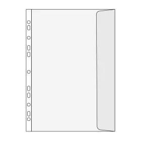   Genotherm lefűzhető, A4, 100 micron narancsos oldalt füles Bluering® 10 db/csomag,