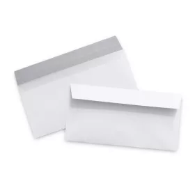   Boríték LA4 szilikonos bélésnyomott 110×220mm Bluering® fehér