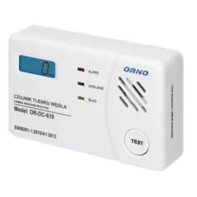Orno OR-DC-619-TEST Szén-Monoxid Érzékelő