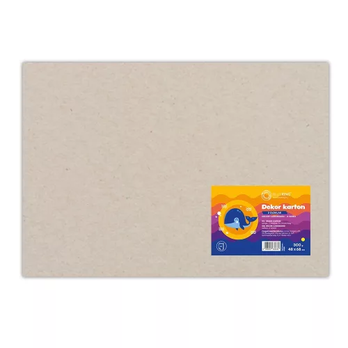 Dekor karton 2 oldalas 50x70 cm, 200g 25ív/csomag, Bluering® sárga